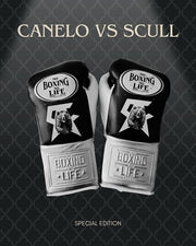 Budget No Boxing No Life Training Gloves Black/Grey 12oz Custom Fit