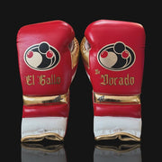 Affordable Grant Leather Gloves Red/White/Gold Starter Training