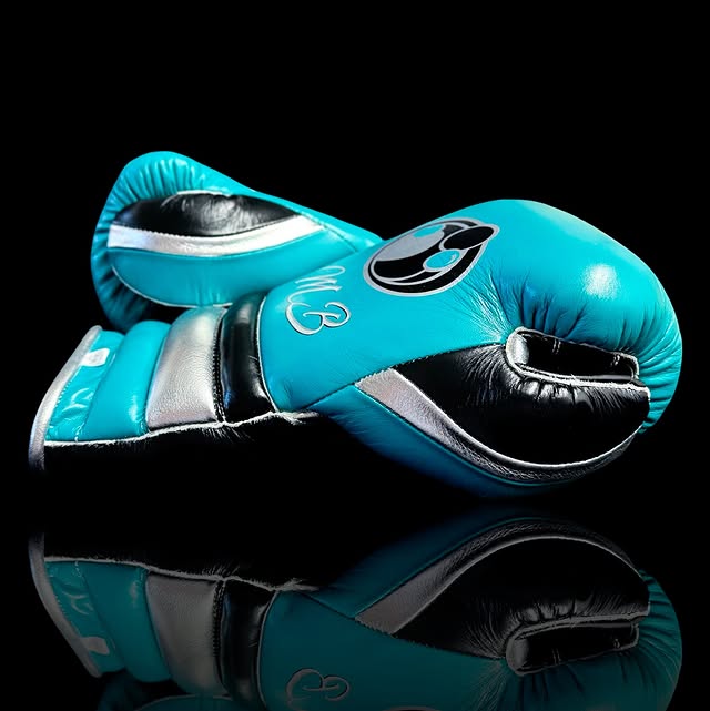 Grant Style Budget Gloves Sky-Blue/Black/Silver Fitness Training