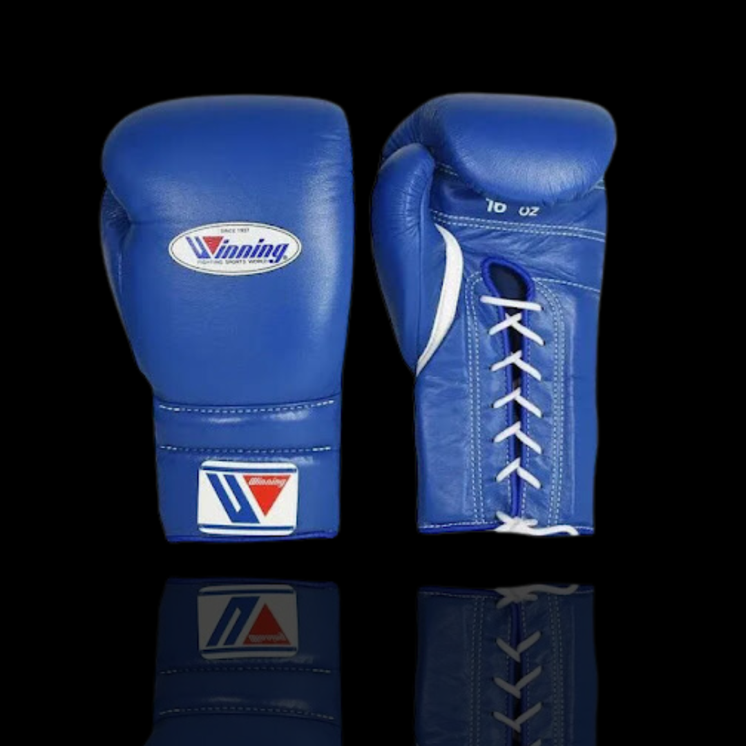 Winning boxing gloves,  BLUE christmas gift for mens Thanksgiving gifts for him