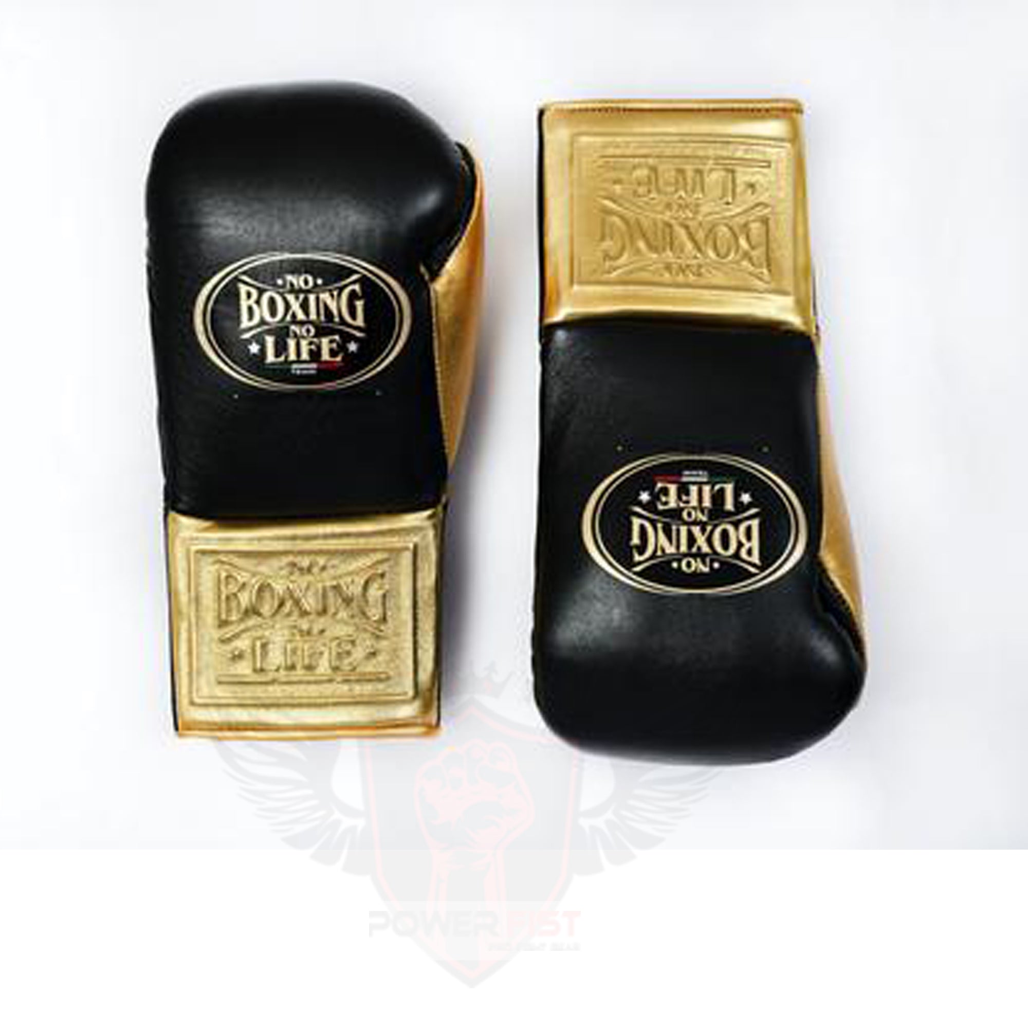 No Boxing No Life Style Budget Gloves Black/Gold Fitness Edition