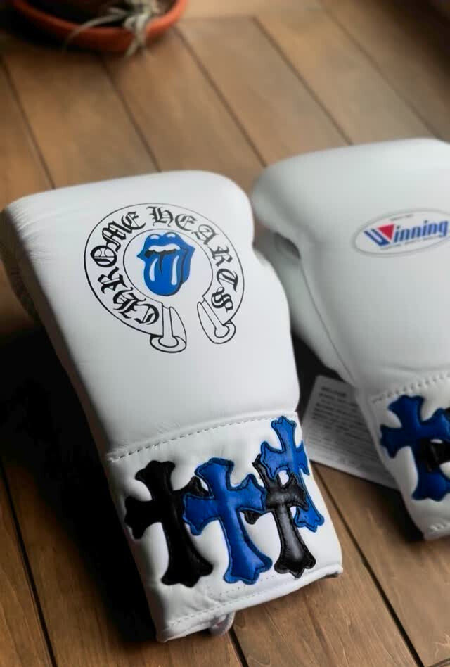 Winning boxing gloves,  white christmas gift for mens Thanksgiving gifts for him