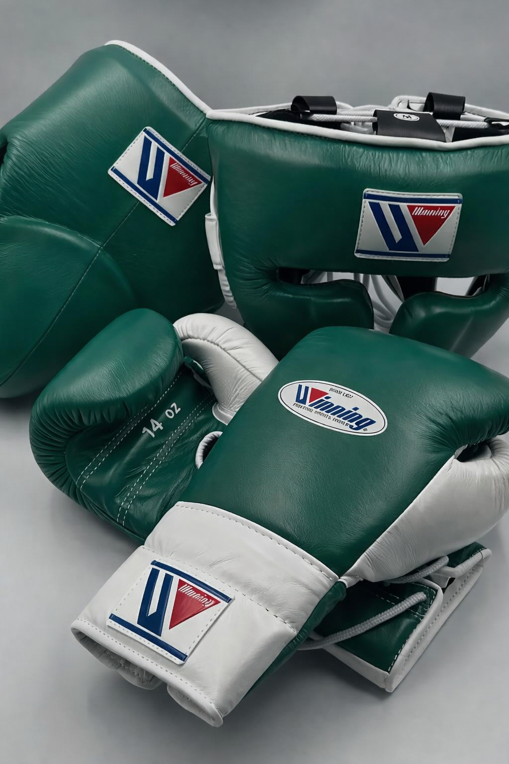 Winning Inspired Budget Gloves Set Green/White Full Training Collection