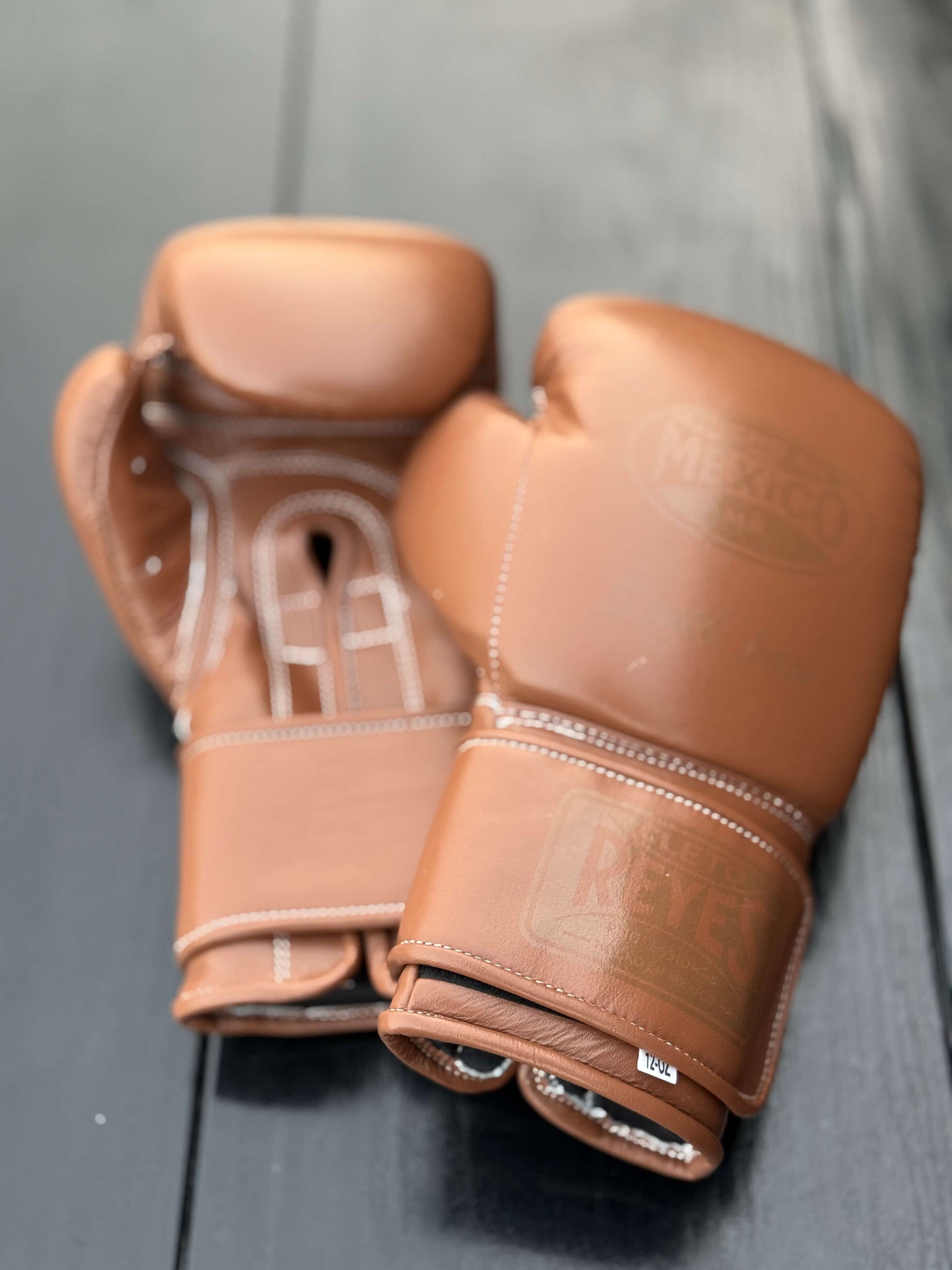 Cleto Reyes Brown 14oz Boxing Gloves Premium Sparring Gloves View