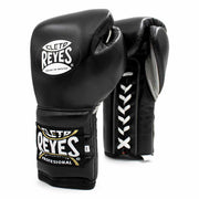 Cleto Reyes Black/White Leather Boxing Gloves Custom Fit Training
