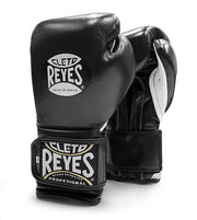 Cleto Reyes Black/White Boxing Gloves 14oz Genuine Leather Training Gloves