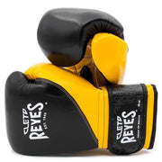 Cleto Reyes Heavy Duty Boxing Gloves Black/Yellow Premium Quality