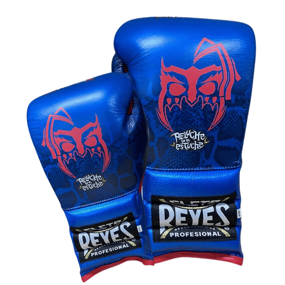 Cleto Reyes Custom Fit Boxing Gloves Blue/Red Gym Training