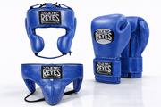 Cleto Reyes Boxing Set Blue Gloves High Quality Training Equipment