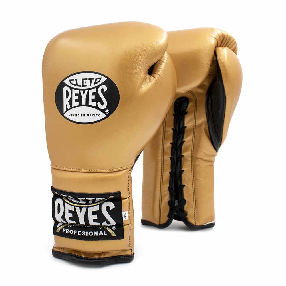 Cleto Reyes Brown/Black Lace-Up Boxing Gloves Classic Training Gloves