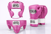 Cleto Reyes Boxing Set Pink/White Gloves High Quality Training Equipment