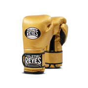 Cleto Reyes Gold/Black 14oz Boxing Gloves Premium Sparring Gloves