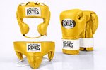 Cleto Reyes Boxing Gloves Set Golde/White Professional Sparring Gear