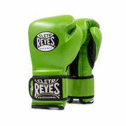 Cleto Reyes Green/Black Boxing Gloves Durable Sparring Gloves