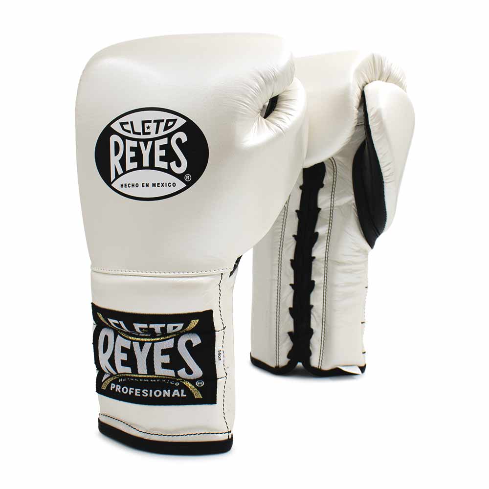 Cleto Reyes Pearl/Black Boxing Gloves Heavy Duty Gym Training Gloves