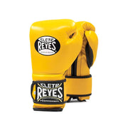 Cleto Reyes Yellow/Black Boxing Gloves 14oz Genuine Leather Training Gloves