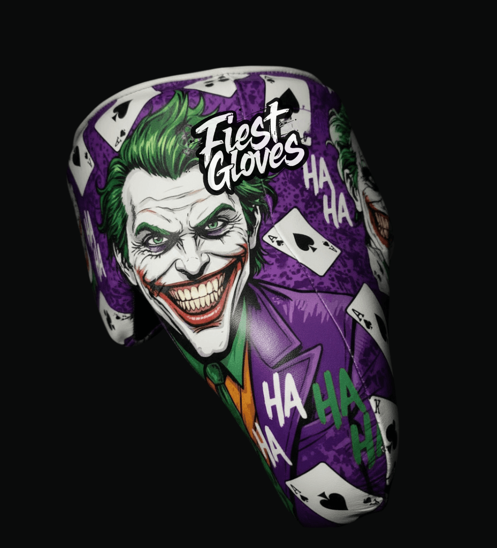 Fiest Joker Style Purple Boxing Set Premium Training Gloves Kit