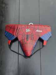Fiest Winning Style Red/Blue Groin Guard Secure Fit Boxing Protection