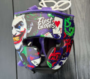Fiest Purple Joker Style Headguard Durable Training Protection Gear