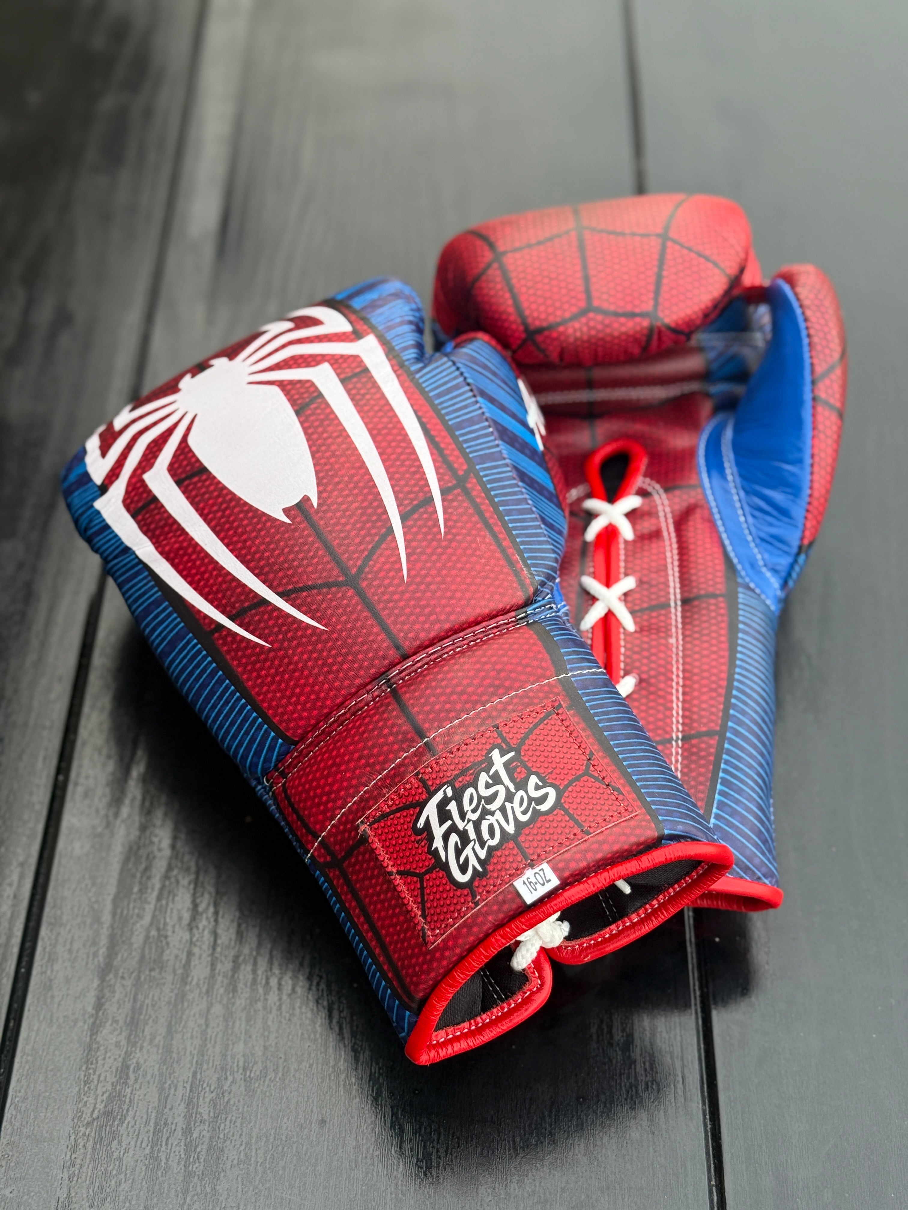 Fiest Boxing Set Red/Blue 14oz Gloves View