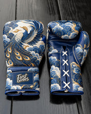 Fiest Boxing Gloves Blue Peacock