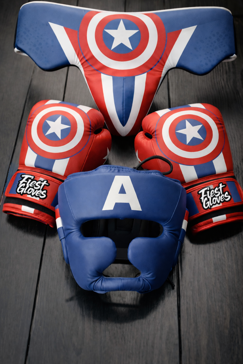 Fiest Boxing Set | Blue/Red/White