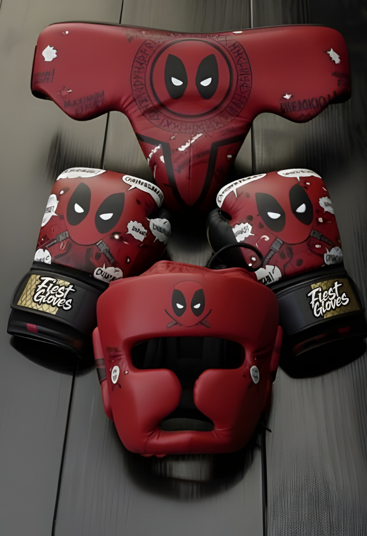 Fiest Boxing Set | Red/Black/White