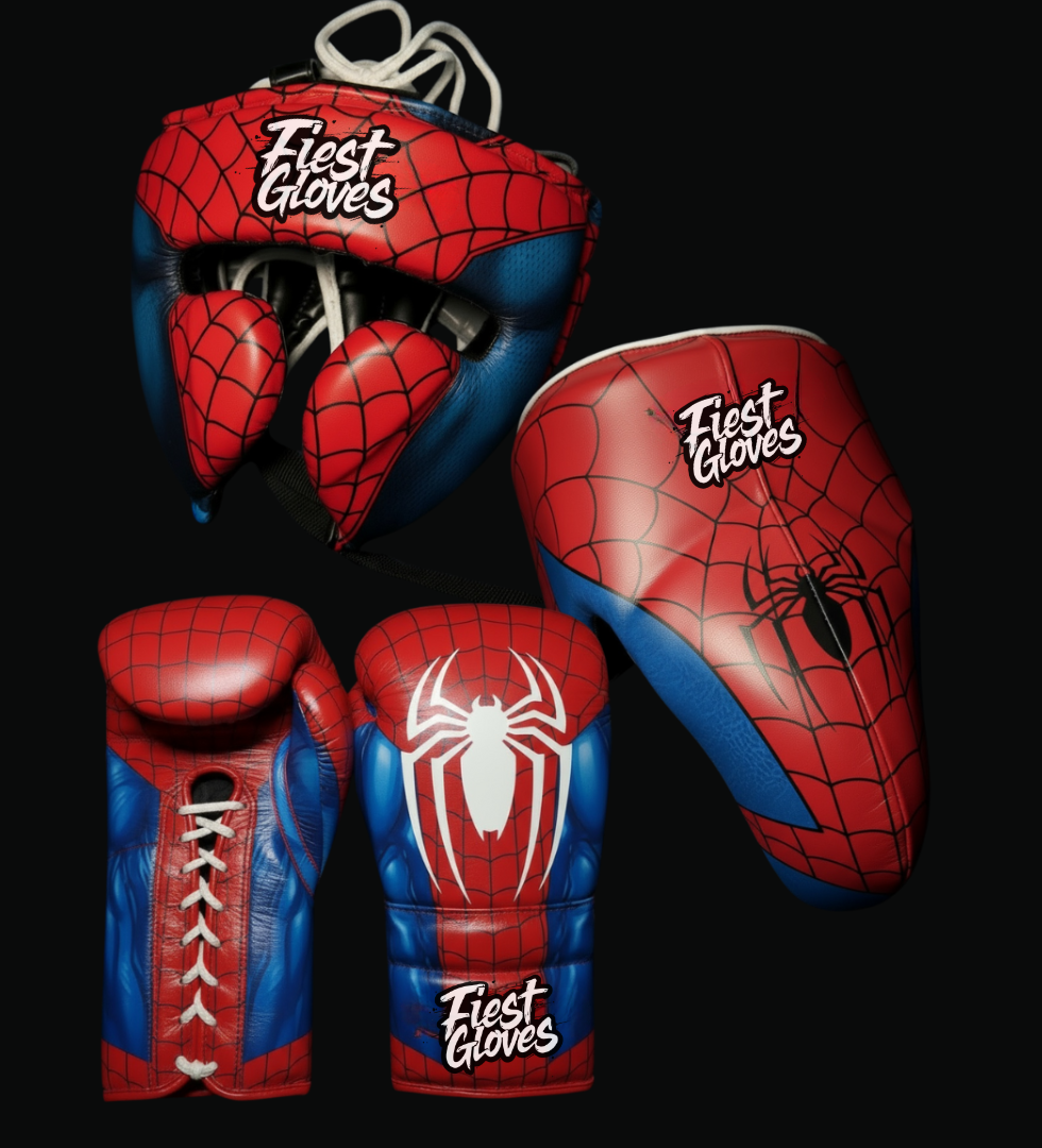 Fiest Boxing Set | Red/Blue Spider Style