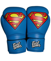 Fiest Winning Style Blue Boxing Gloves Premium Quality