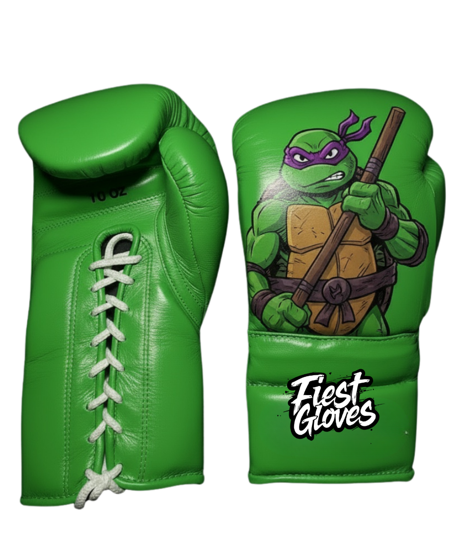 Fiest Winning Style Green Boxing Gloves 14oz Training Gloves