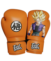 Fiest Winning Style Orange Boxing Gloves Beginner Training Gloves