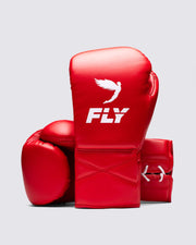 Fly Red Boxing Gloves Beginner Friendly Training Gloves