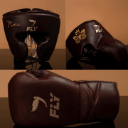 Fly Boxing Gloves Set Maroon Great Value Training Pack