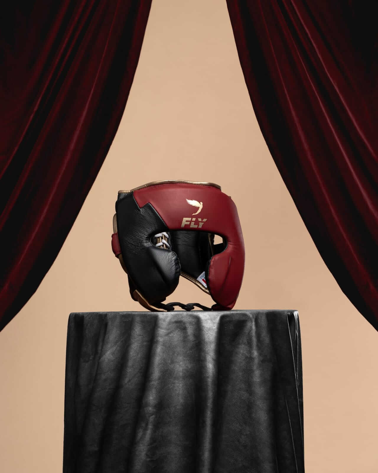 Fly Beginner Boxing Set Maroon/Black/Gold Gloves Training Kit