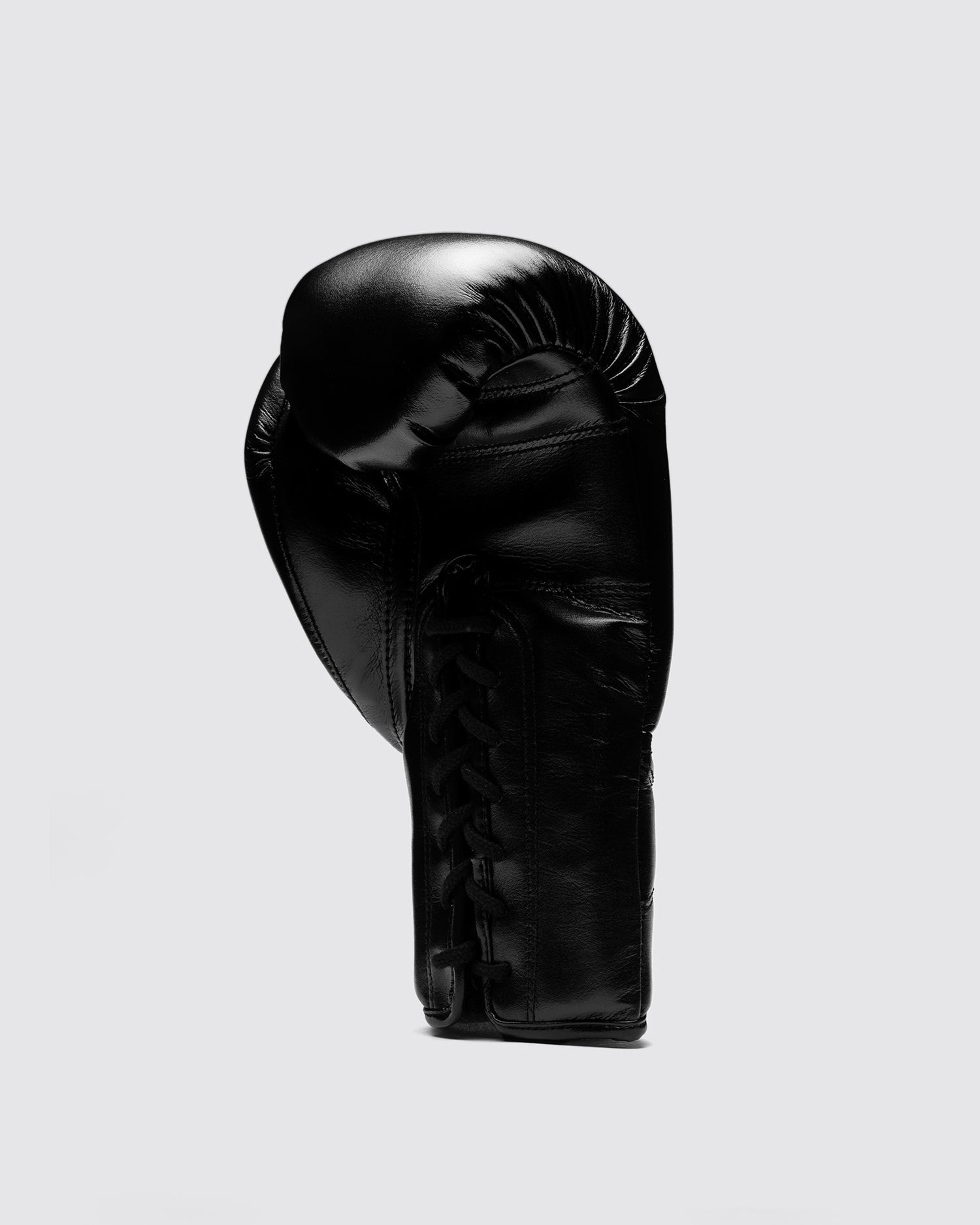 Fly Boxing Gloves Black/White | Lace-Up Gloves