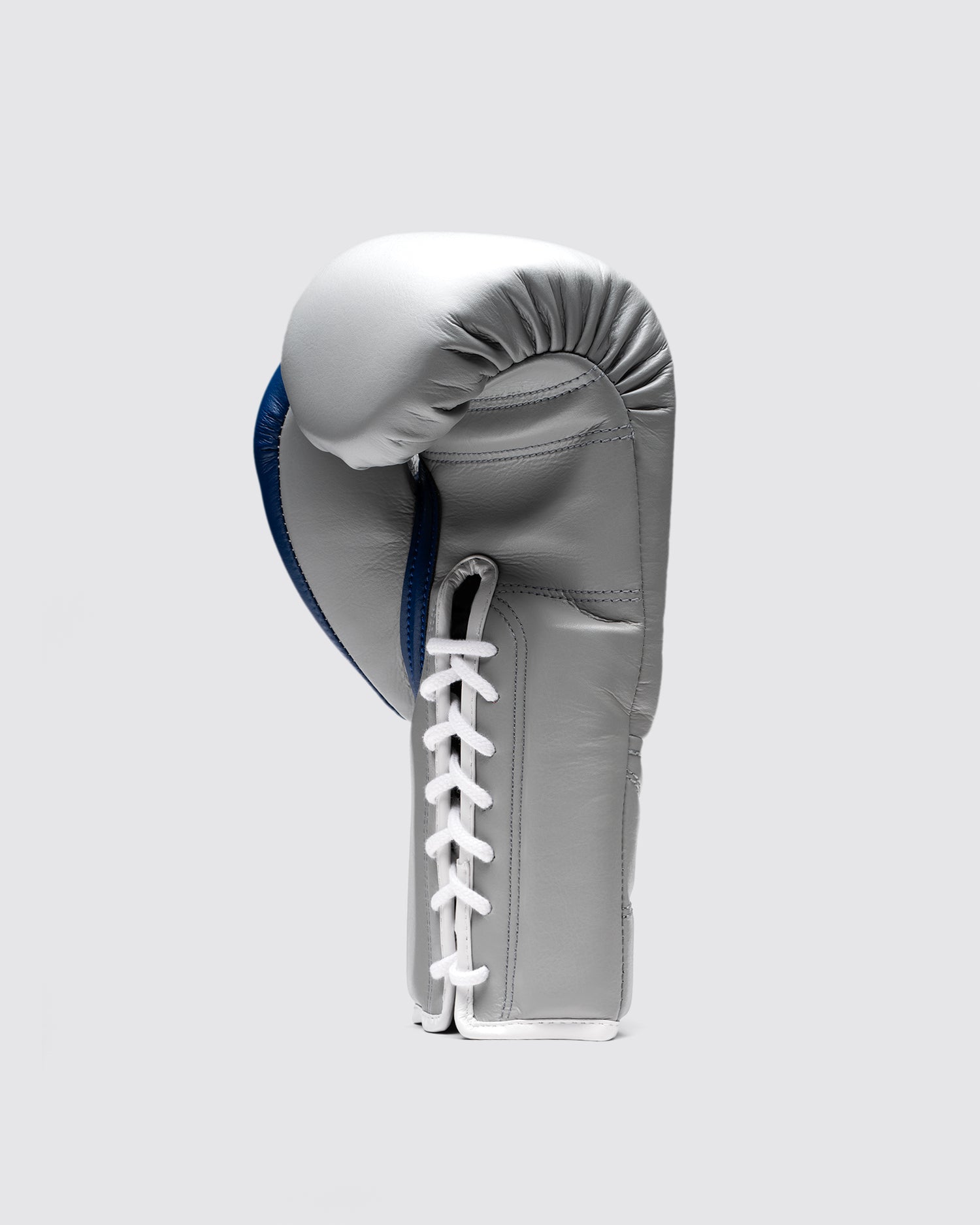 Fly Boxing Gloves Lace-Up | Grey/Blue
