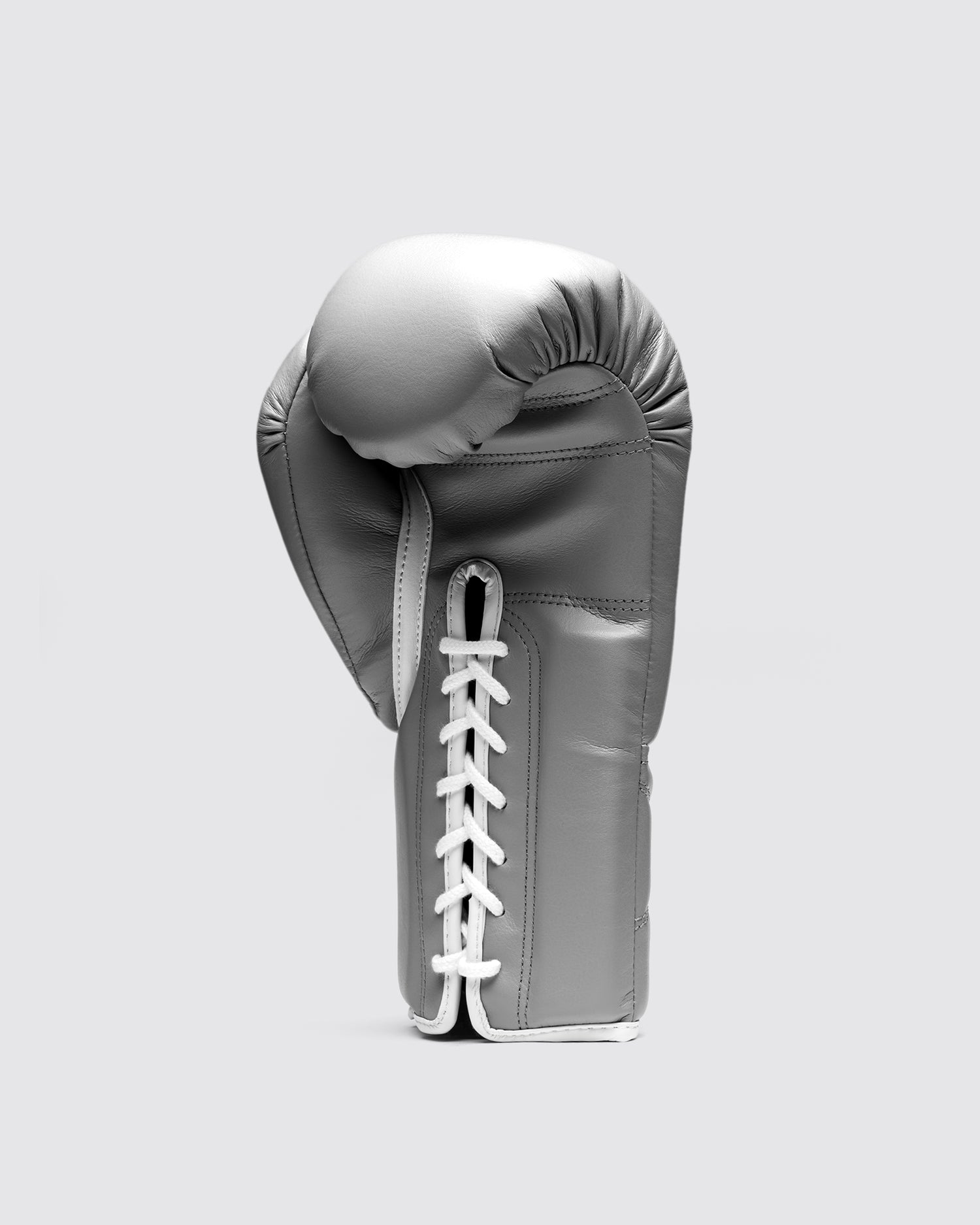 Fly Boxing Gloves Lace-Up | Grey/White