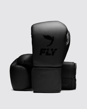 Fly Boxing Gloves Velcro | Black