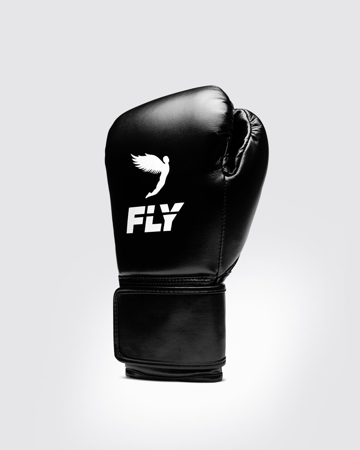 Fly Boxing Gloves Velcro | Black/White