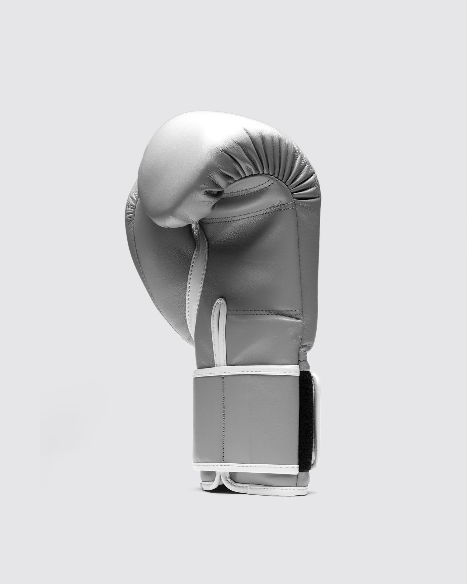 Fly Boxing Gloves Velcro | Grey/White