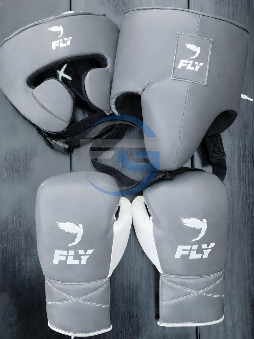 Fly Boxing Set | Grey/White