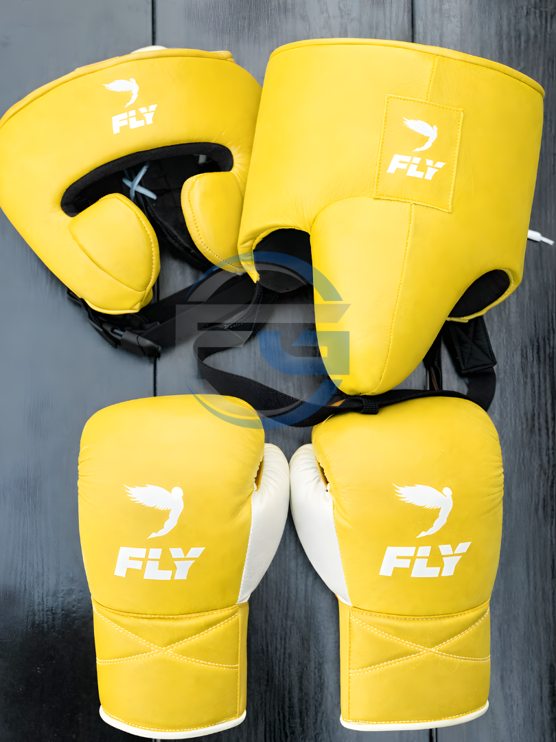 Fly Boxing Set | Yellow/White