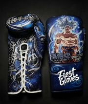 Fiest Boxing Gloves Winning Style Goku Leather Training Gloves for Boxing