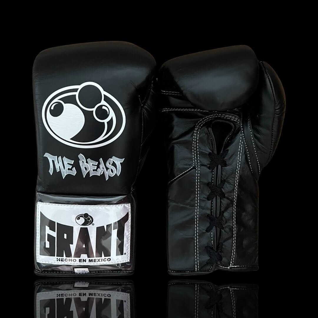 Grant Black Boxing Gloves Beginner Friendly Training Gloves