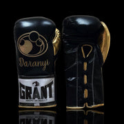 Grant Black/Gold Boxing Gloves 14oz Premium Training Gloves