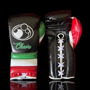 Grant Black/Red/Green/White  Leather Boxing Gloves Classic Design Pair