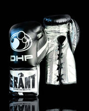 Grant Leather Boxing Set Black/Silver Gym Training Kit