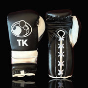 Grant Black/White/Silver 14oz Boxing Gloves High Quality Gym Gloves