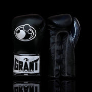 Grant Black Boxing Set Fitness Training Gloves Headguard