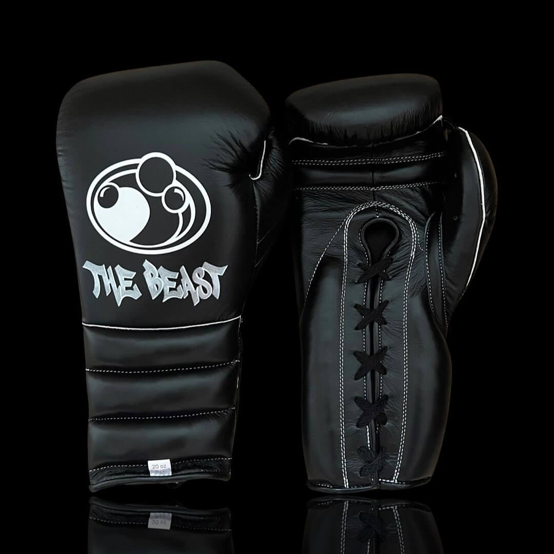 Grant Black Boxing Gloves Sparring Training Gloves
